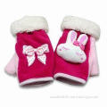 Children's Gloves in Bunny Toy Design